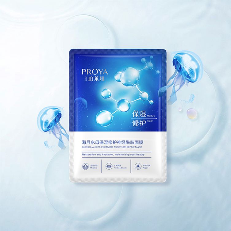 bg大游集团海月水母保湿修护神经酰胺面膜